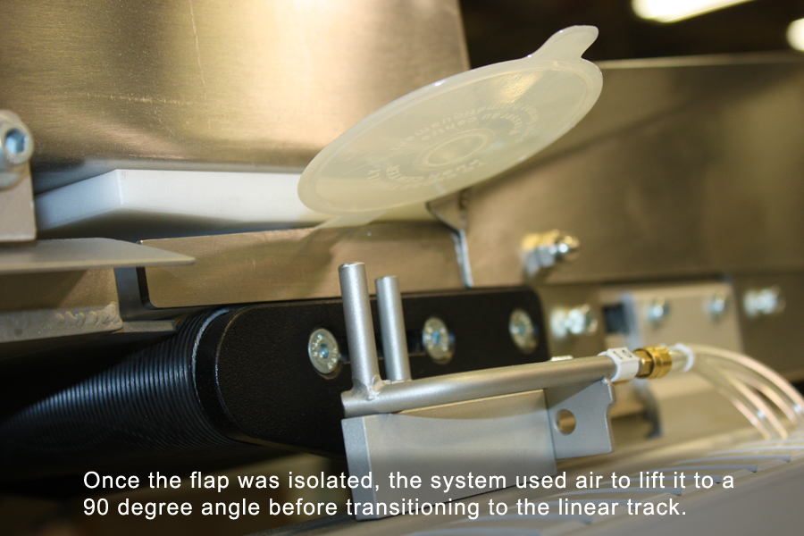 Plastic-cap-automation-feeding