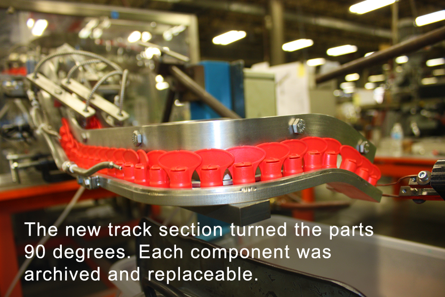 Parts-feeder-cap-automation