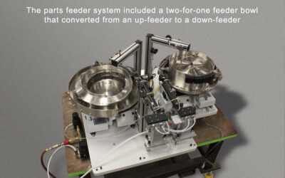 Two-for-one parts feeder system saves extra bowl