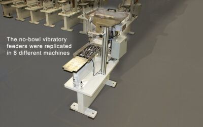 No-bowl vibratory parts feeding system delivers at high speeds